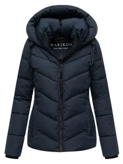 Marikoo Damen Winterjacke - Sahnemausii in marine