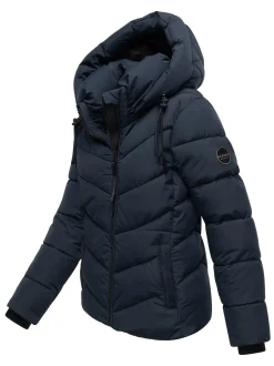 Marikoo Damen Winterjacke - Sahnemausii in marine