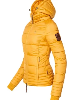 Marikoo Damen Winterjacke - Sole in gelb