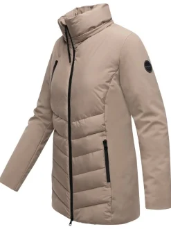 Marikoo Damen Winterjacke - Tivaa XVI in taupe
