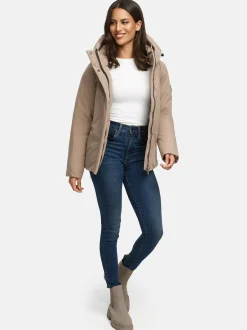 Marikoo Damen Winterjacke - Yeminaa 16 in braun