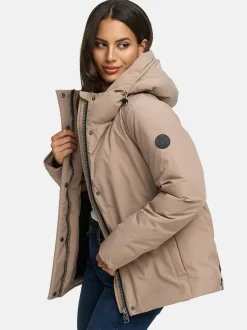 Marikoo Damen Winterjacke - Yeminaa 16 in braun