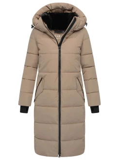 Marikoo Damen Winterjacke - Zuraraa XVI in taupe