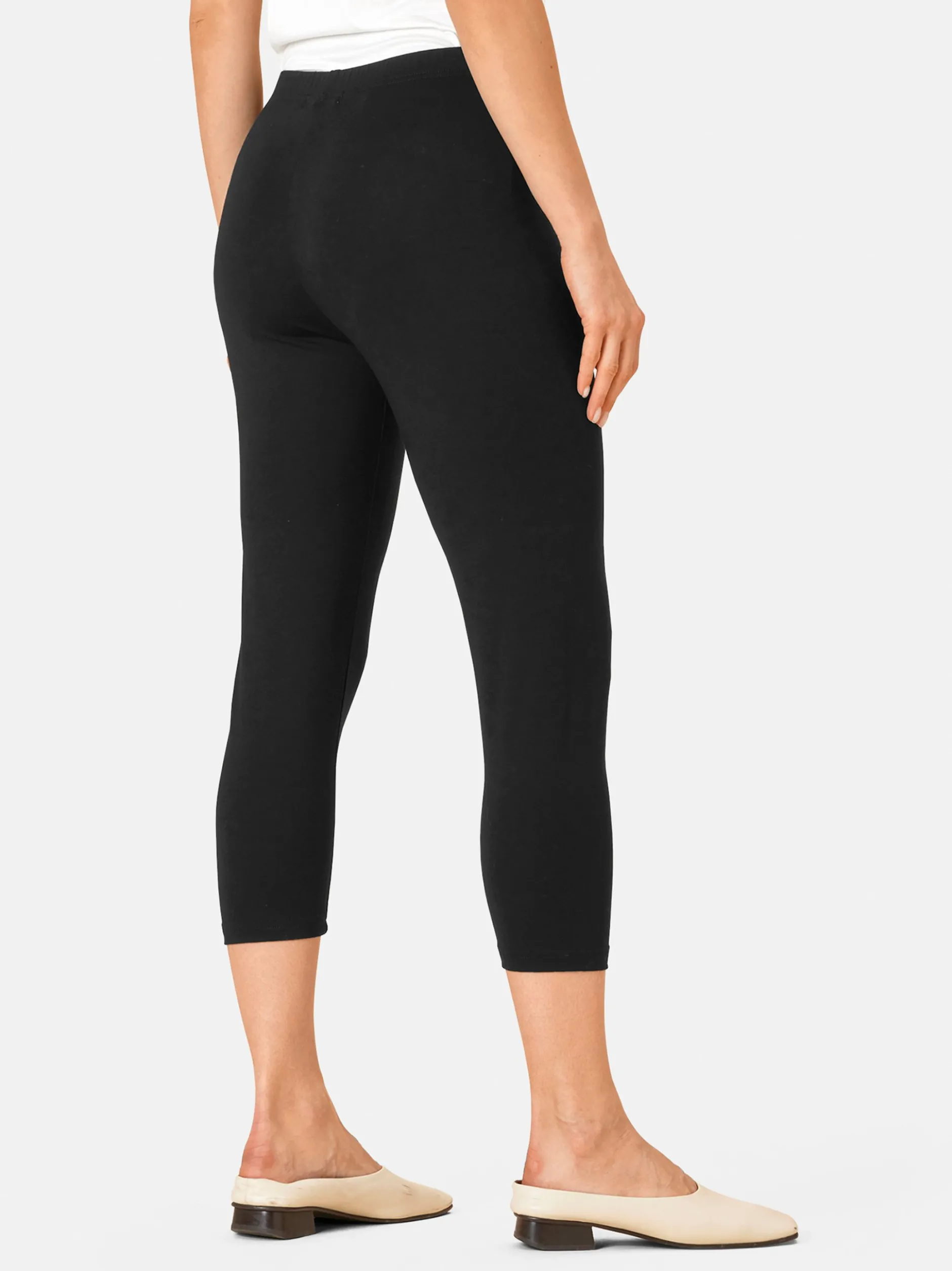Masai Damen Leggings in schwarz