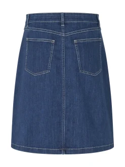 Masai Damen Midirock in denim