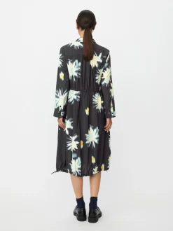 Masai Damen Shirtkleid in grün - Länge: lang
