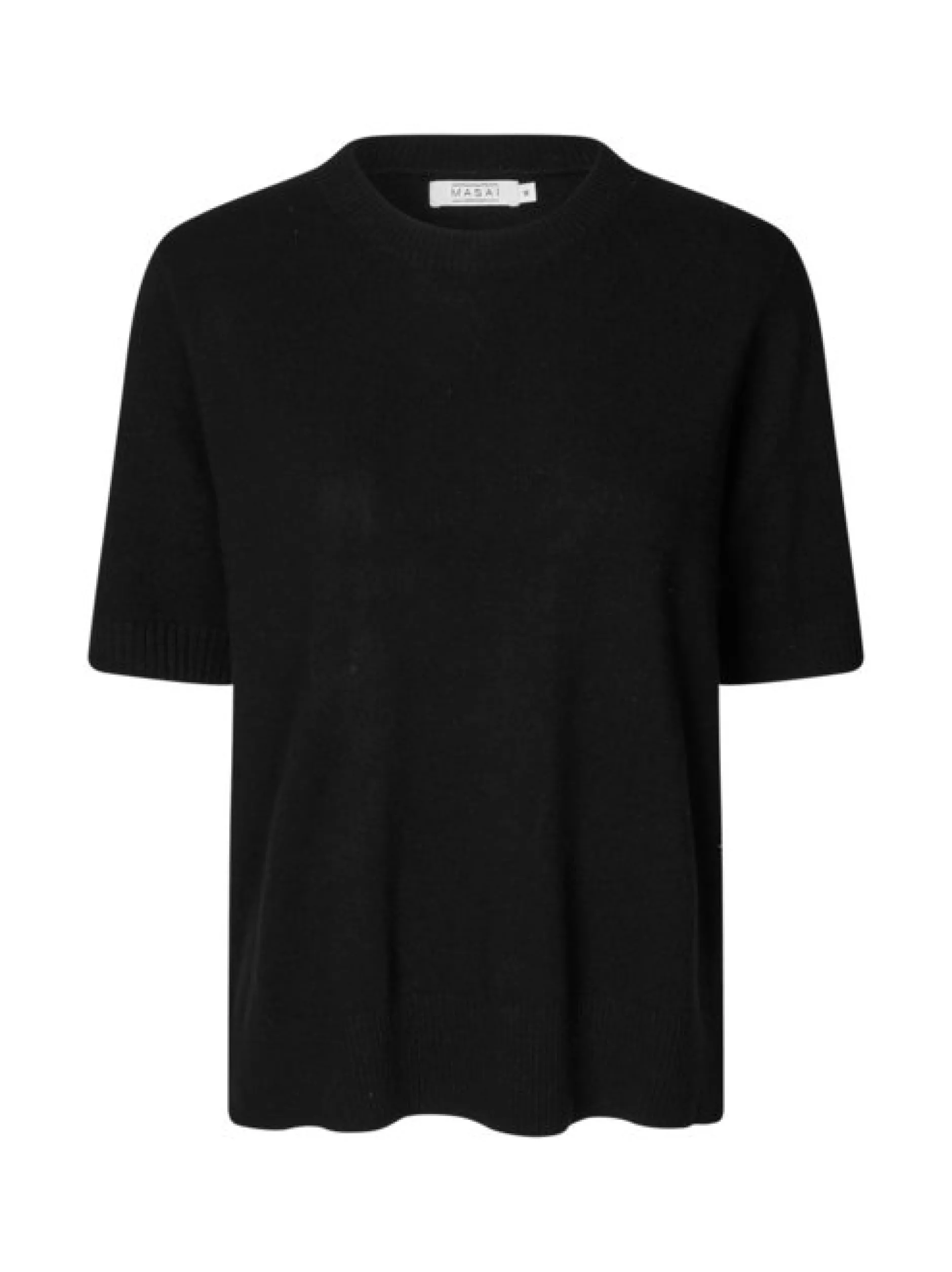 Masai Damen Shirt mit Halbarm in schwarz