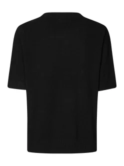 Masai Damen Shirt mit Halbarm in schwarz