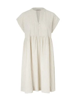 Masai Damen Sommerkleid in lind - Länge: midi