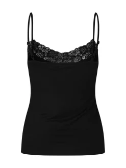 Masai Damen Top in schwarz - Ausschnitt: Rundhals