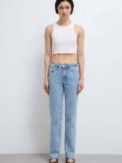 Mavi Damen Jeans - New York in light stone