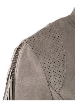 Maze Damen Jacke in grau