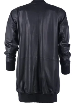 Maze Damen Lederblouson in schwarz