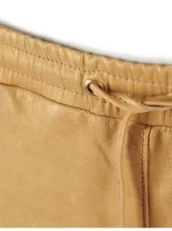 Maze Damen Lederhose in beige