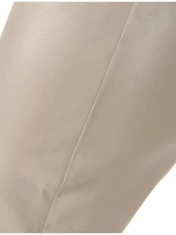 Maze Damen Lederhose in taupe