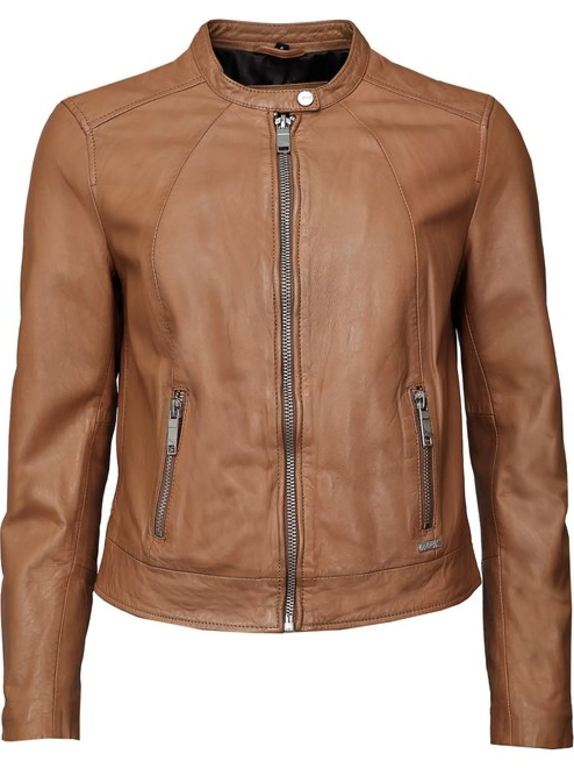 Maze Damen Lederjacke in cognac
