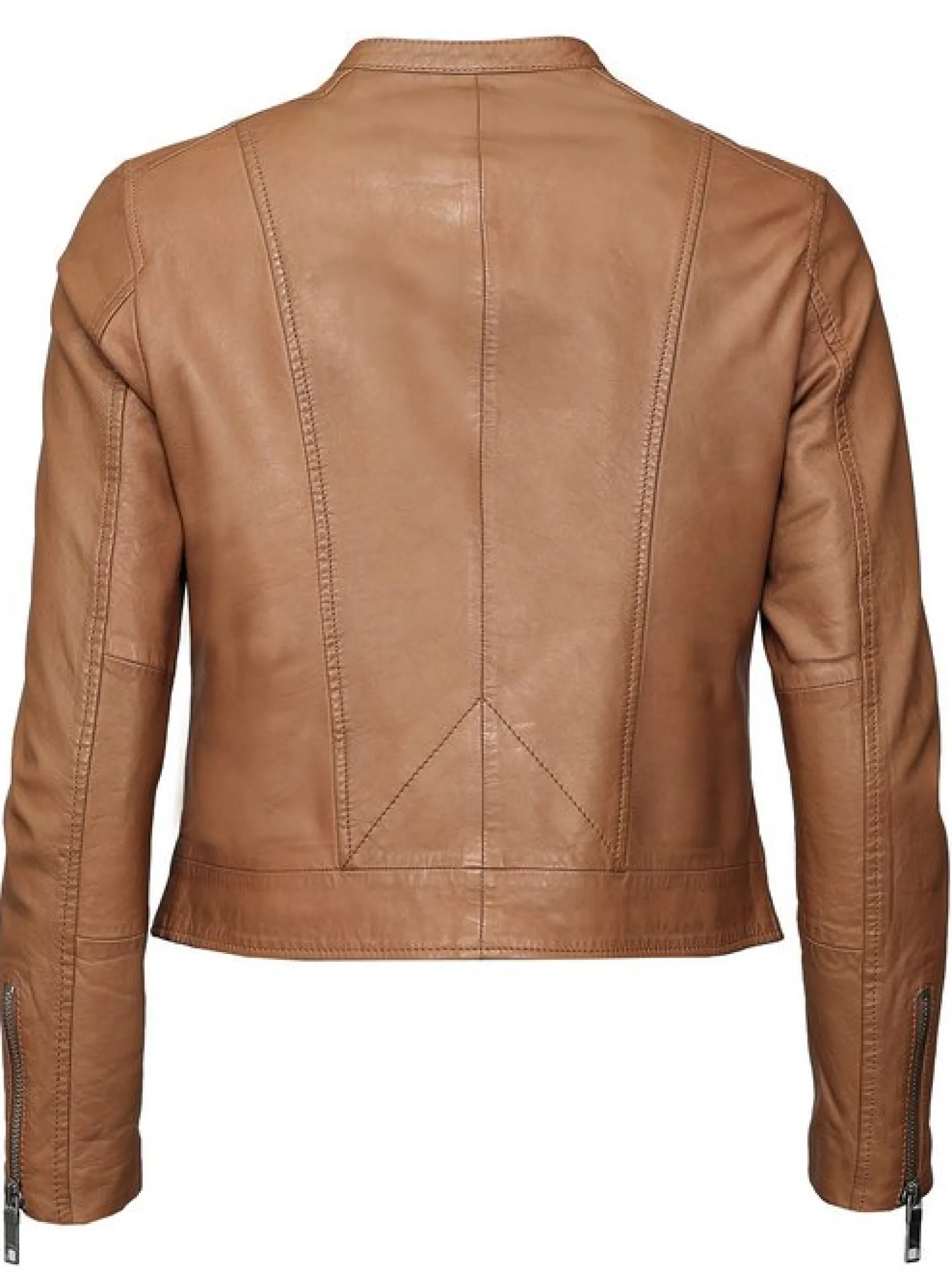 Maze Damen Lederjacke in cognac