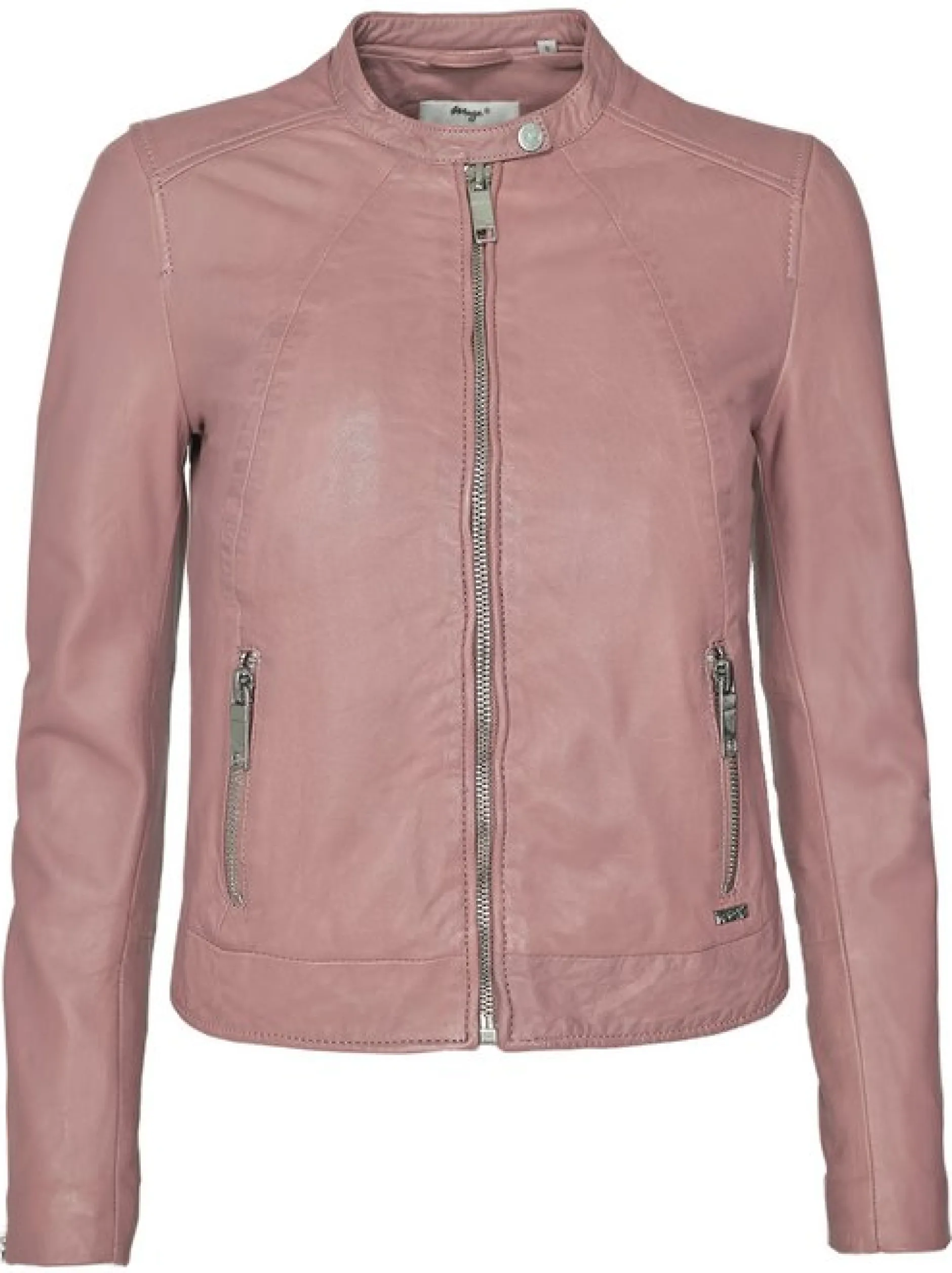 Maze Damen Lederjacke in rosa