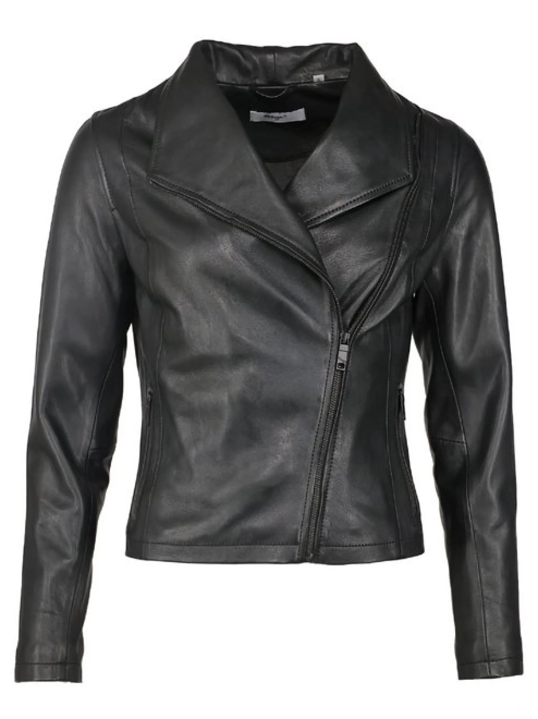 Maze Damen Lederjacke in schwarz