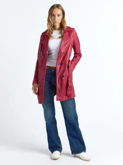 Maze Damen Mantel in rot