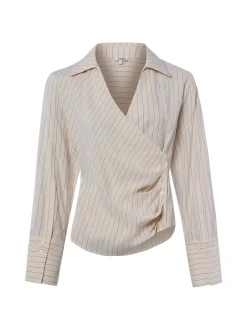 mbyM Damen Hemdbluse - Gerri in beige marine