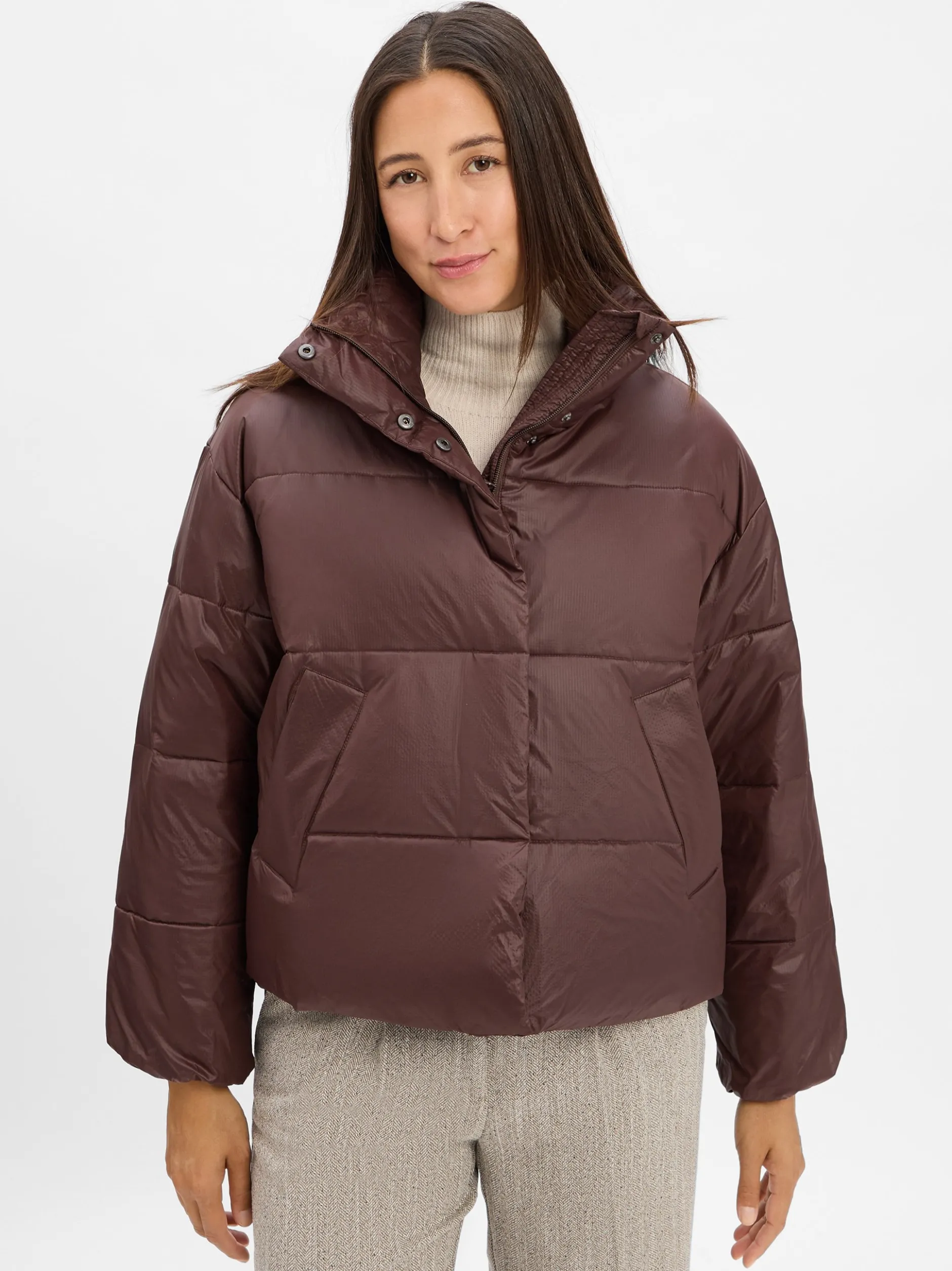 mbyM Damen Steppjacke - Seraphina in kastanie