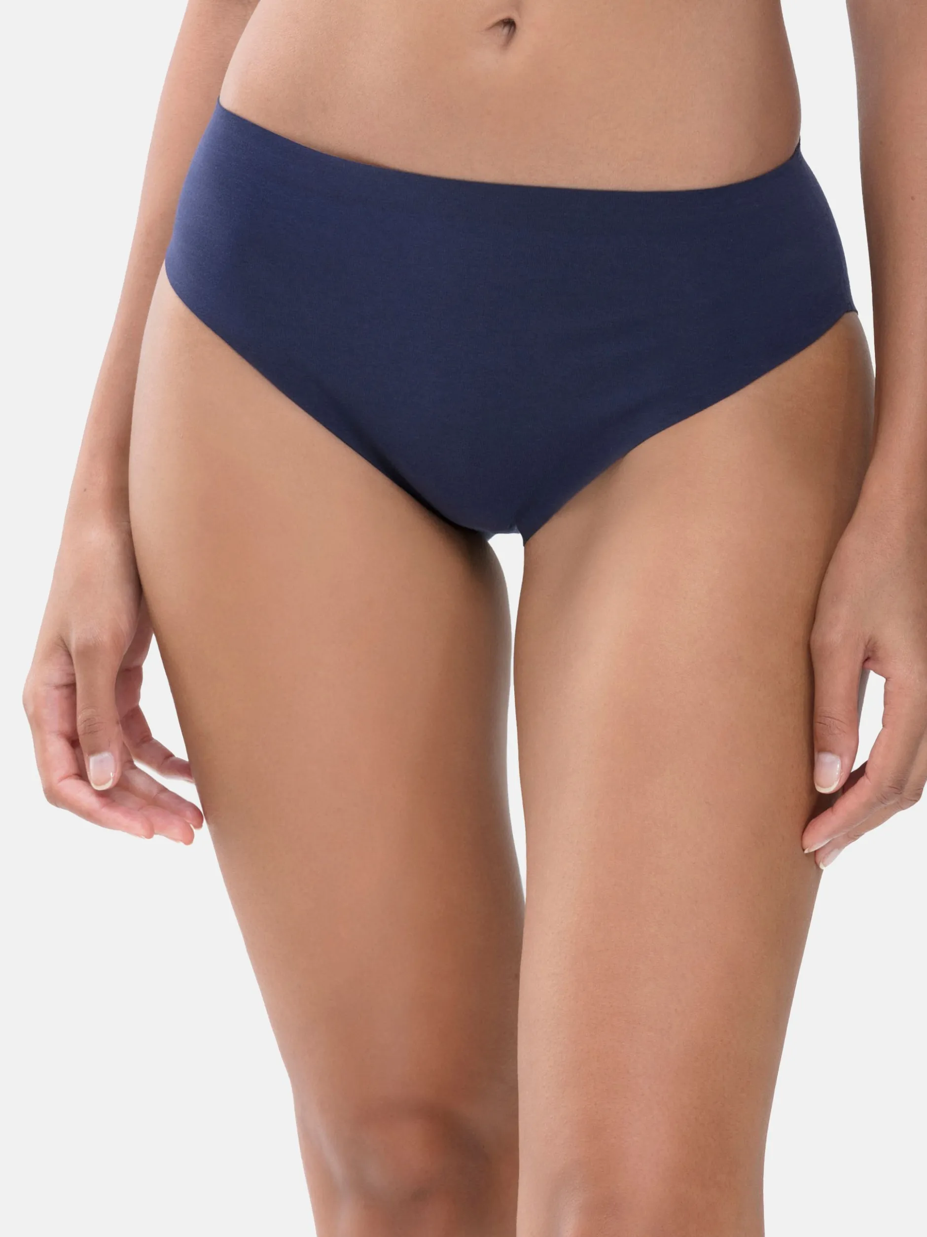 Mey Damen American-Pants - 2er Pack Natural Second Me in marine blau