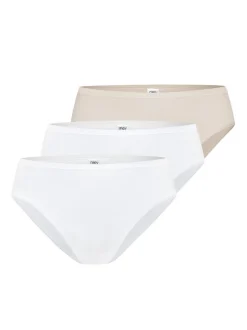 Mey Damen American-Pants im 3er-Pack in mehrfarbig