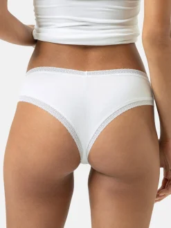 Mey Damen Hipster im 3er-Pack in weiß