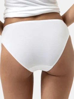 Mey Damen Mini Slips im 3er-Pack in weiß
