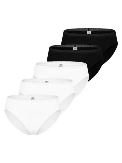 Mey Damen Slips im 5er-Pack in mehrfarbig