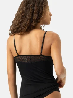 Mey Damen Spaghetti Top - 2er Pack Amour in schwarz