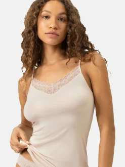 Mey Damen Spaghetti Top - 2er Pack Amour in beige
