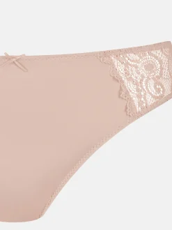 Mey Damen String - Amorous in beige