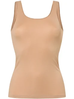 Mey Damen Top in nougat - Ausschnitt: Rundhals