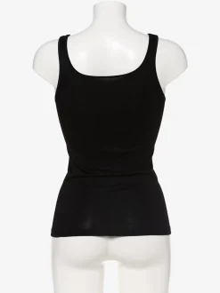 Mey Damen Top in schwarz - Ausschnitt: Rundhals