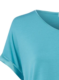 Mey Damen T-Shirt in petrol