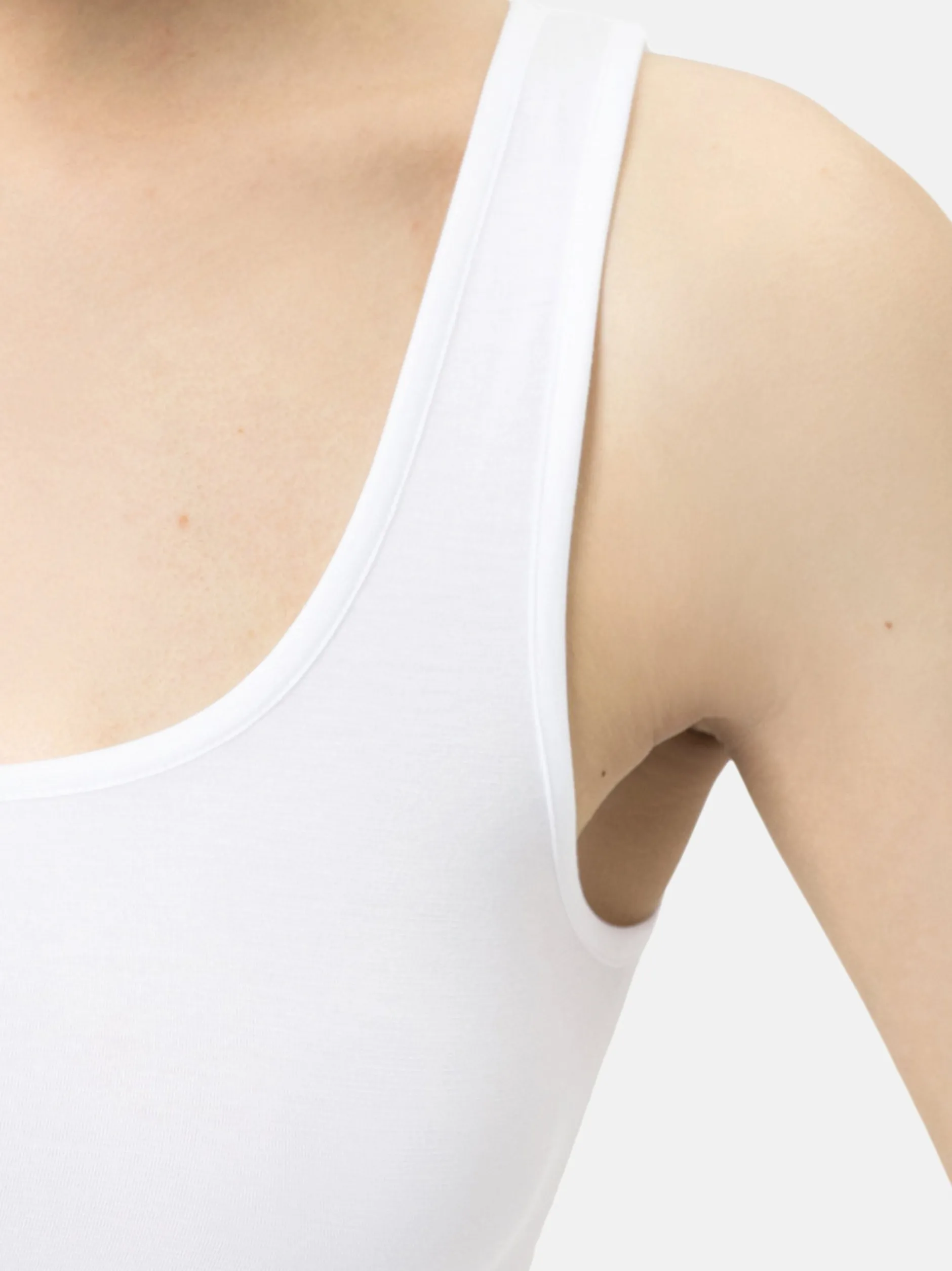 Mey Damen Unterhemden im 3er-Pack in weiß