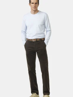MEYER Herren Chinohose - Bonn 2-3708 in braun