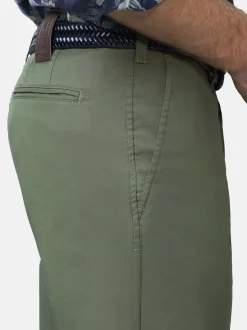 MEYER Herren Chinohose M5 in grün - Länge: lang