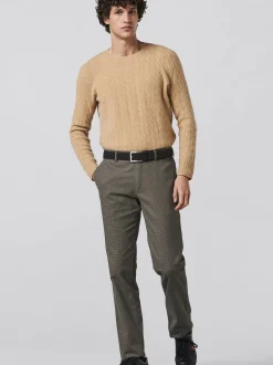 MEYER Herren Chino in taupe - Länge: lang