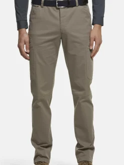 MEYER Herren Chino - KERRY in taupe - Länge: lang