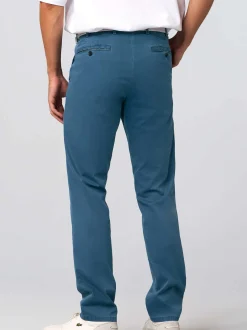 MEYER Herren Chino - OSLO in blue stone