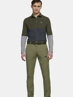 MEYER Herren Chino - Skye in oliv - Länge: lang