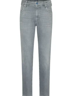 MEYER Herren Five-Pocket - M5 Slim in grau - Länge: lang