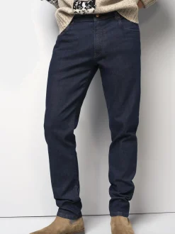 MEYER Herren Five Pocket - STRETCH FIVE POCKET DENIM in marine
