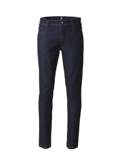MEYER Herren Five Pocket - STRETCH FIVE POCKET DENIM in marine