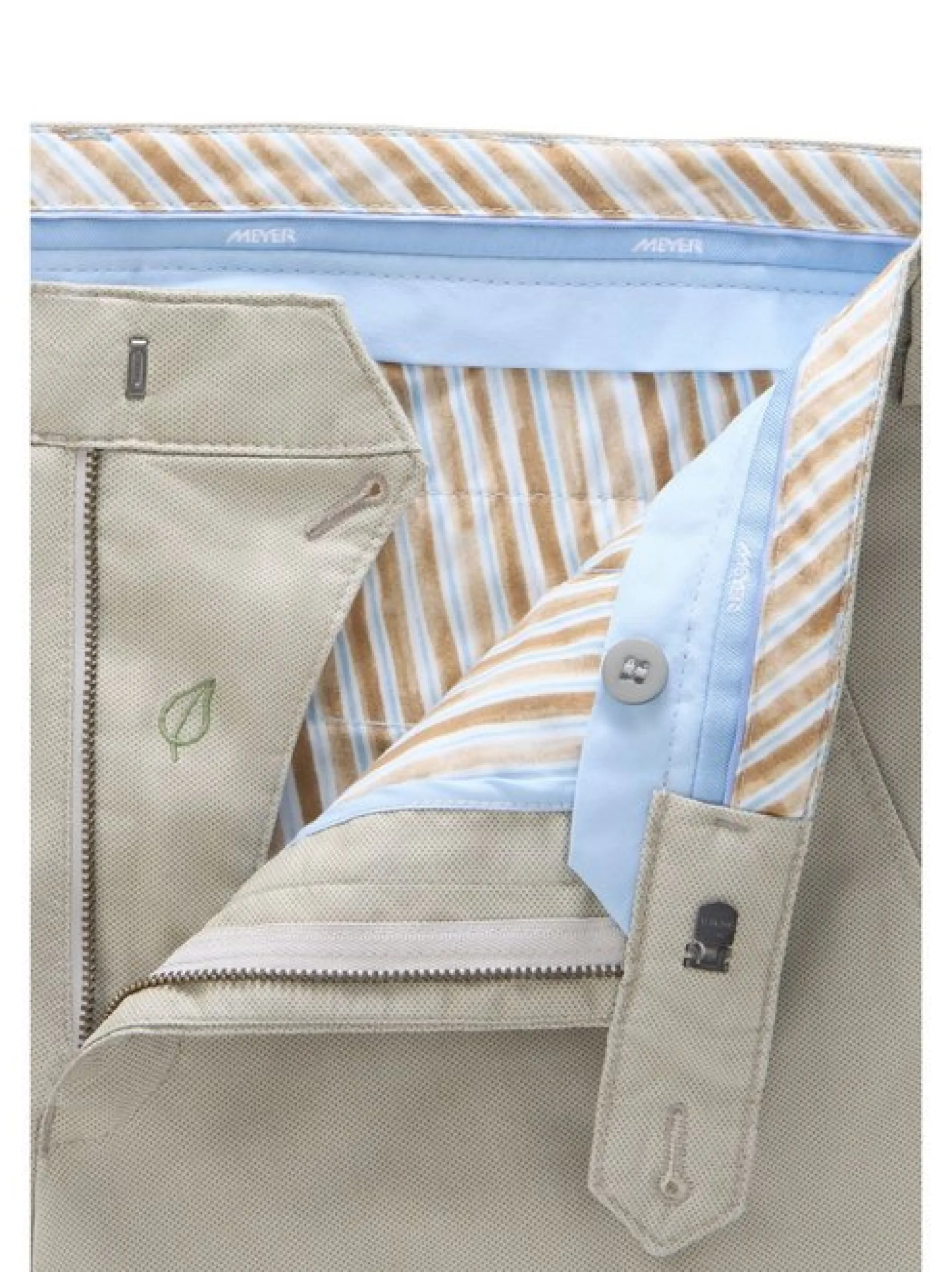 MEYER Herren Hose - Bonn 1-5075 in beige - Länge: lang