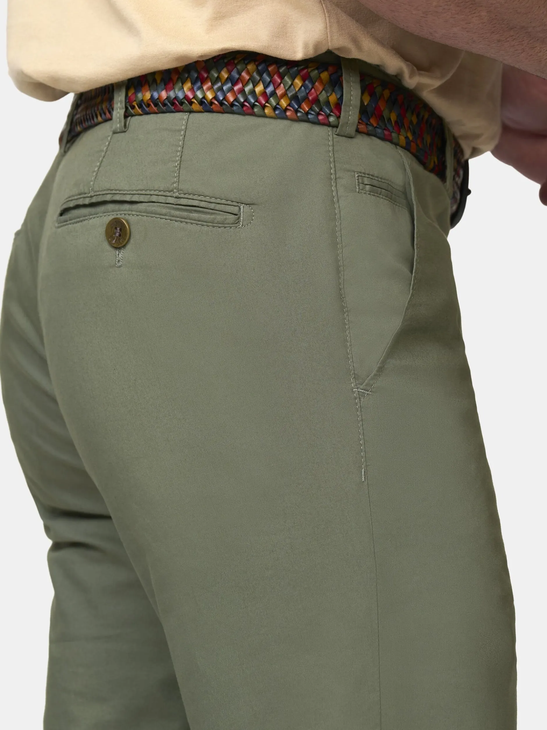 MEYER Herren Hose - Bonn 1-8137 in khaki - Länge: lang