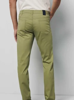 MEYER Herren Hose in grün - Länge: lang
